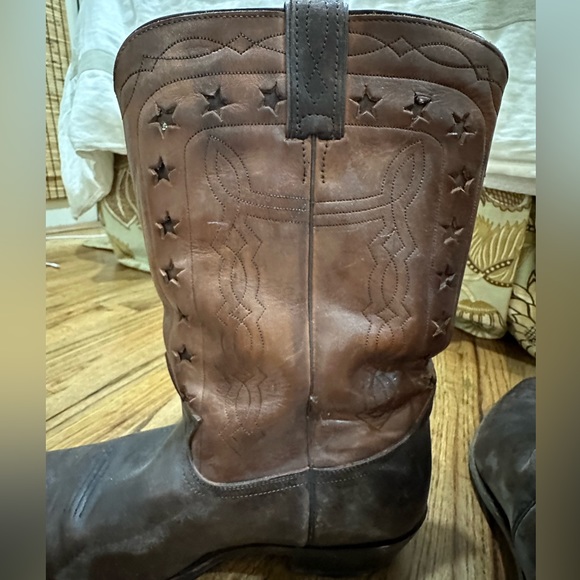 Frye Cowboy Boots - Stars and Stripes - 13D - Picture 2 of 4